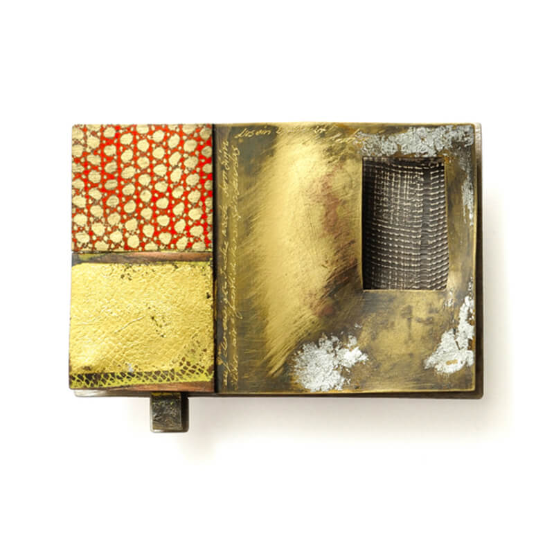 Heidemarie Herb | PANTA RHEI | Broche | 2018